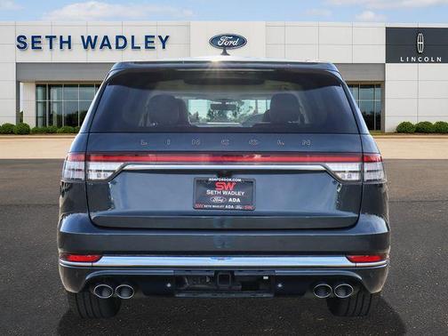 Flight Blue Clearcoat 2020 Lincoln Aviator Black Label AWD