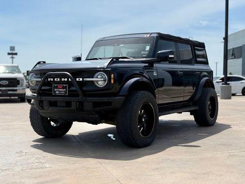 Antimatter Blue Metallic 2021 Ford Bronco Outer Banks