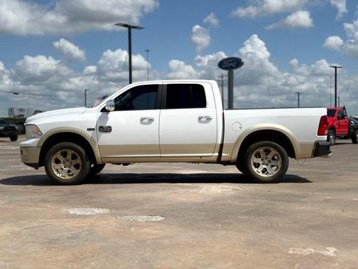 Bright White Clearcoat 2011 Dodge Ram 1500 Laramie Longhorn
