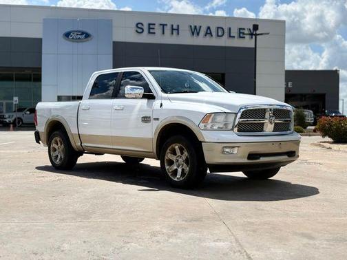 Bright White Clearcoat 2011 Dodge Ram 1500 Laramie Longhorn