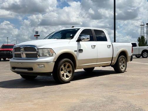 Bright White Clearcoat 2011 Dodge Ram 1500 Laramie Longhorn