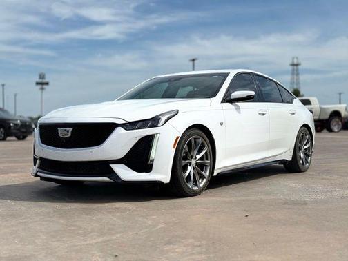 Summit White 2020 Cadillac CT5 Sport RWD