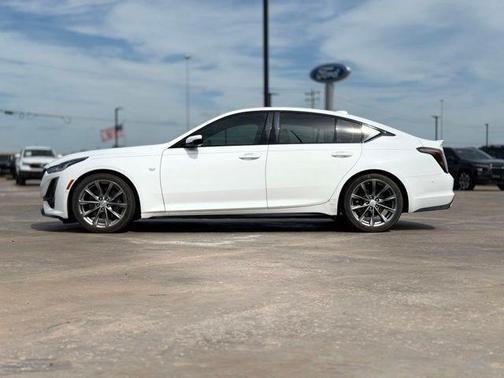 Summit White 2020 Cadillac CT5 Sport RWD