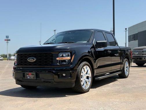 Black Metallic 2025 Ford F-150 STX