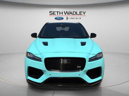 Blue 2020 Jaguar F-PACE SVR P550 AWD Automatic