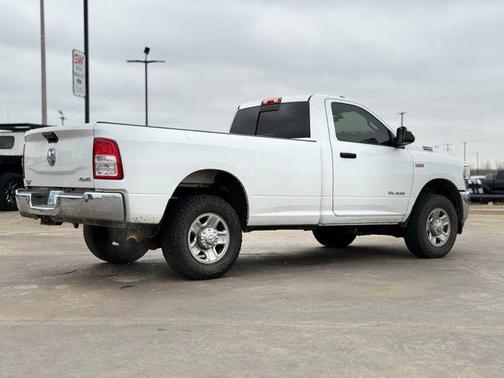 Bright White Clearcoat 2021 RAM 3500 Tradesman Regular Cab 4x4 8' Box