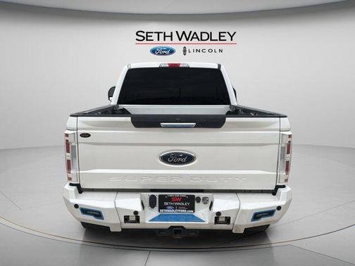 White Platinum Clearcoat Metallic 2018 Ford F-250 Lariat