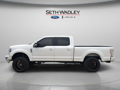 White Platinum Clearcoat Metallic 2018 Ford F-250 Lariat