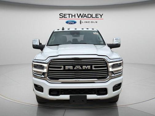 Bright White Clearcoat 2024 RAM 3500 Laramie Mega Cab 4x4 6'4' Box