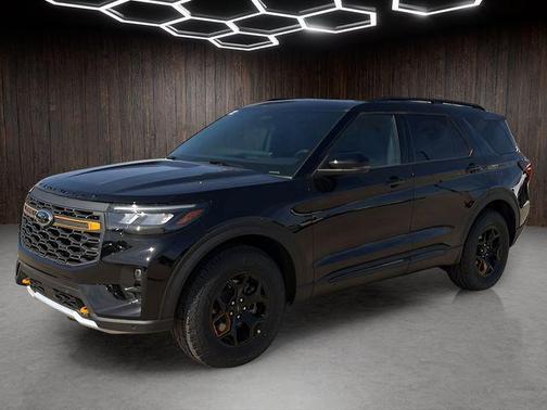 Agate Black Metallic 2026 Ford Explorer Tremor