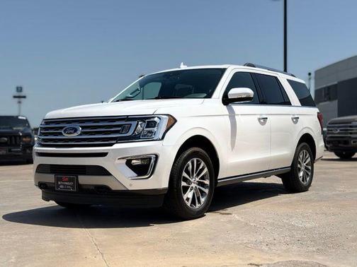 White Platinum Clearcoat Metallic 2018 Ford Expedition Limited