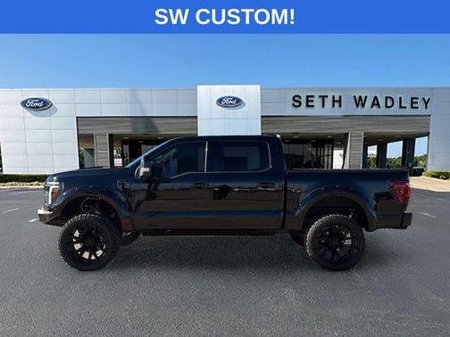 Agate Black Metallic 2025 Ford F-150 Lariat