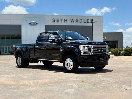 Agate Black Metallic 2021 Ford F-450 Platinum