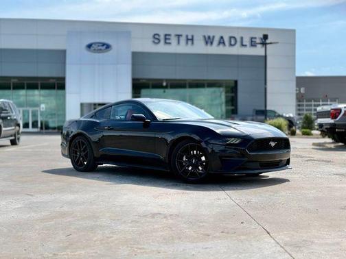 Shadow Black 2018 Ford Mustang EcoBoost