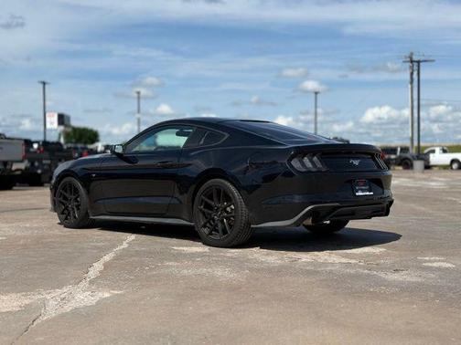 Shadow Black 2018 Ford Mustang EcoBoost