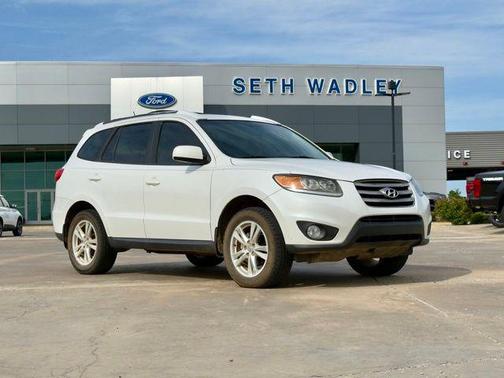 Glacier White 2012 Hyundai SANTA FE SE