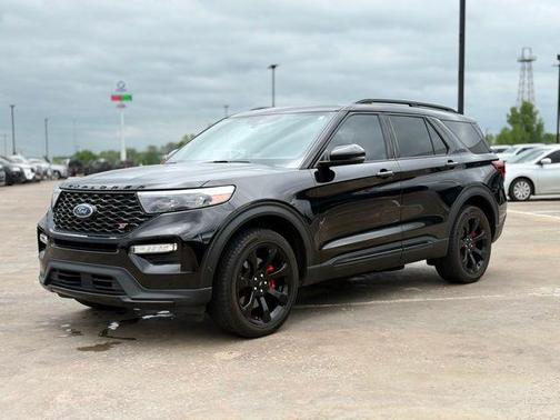 Agate Black Metallic 2021 Ford Explorer ST