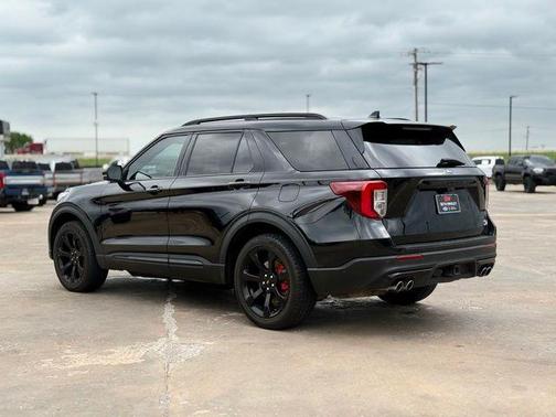 Agate Black Metallic 2021 Ford Explorer ST