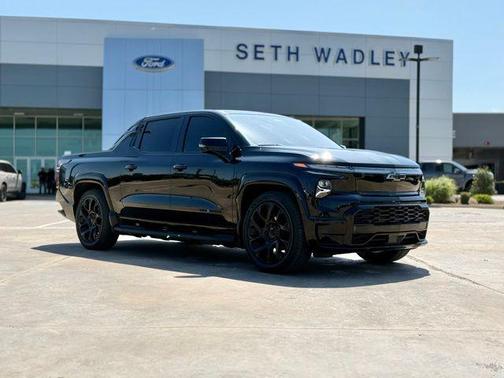Black 2024 Chevrolet Silverado EV First-Edition RST 4WD