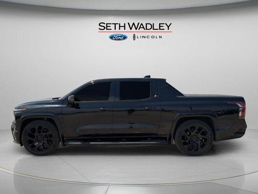 Black Metallic 2024 Chevrolet Silverado EV First-Edition RST 4WD