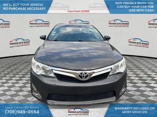 Gray 2013 Toyota Camry XLE