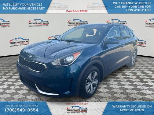 Deep Cerulean 2018 Kia Niro LX