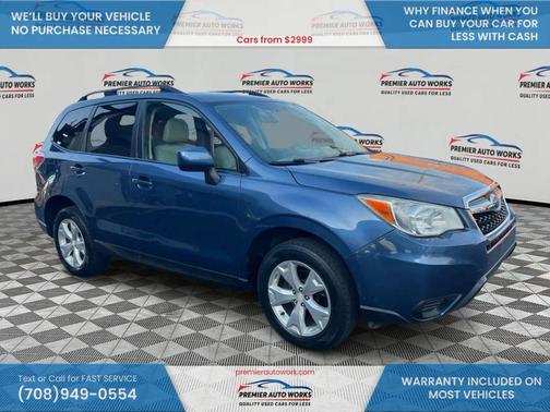 Marine Blue Pearl 2014 Subaru Forester 2.5i Premium