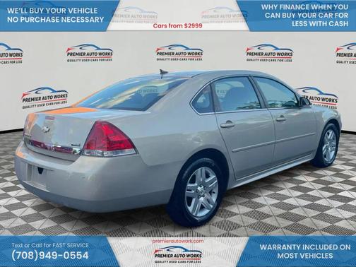 Tan 2011 Chevrolet Impala LT