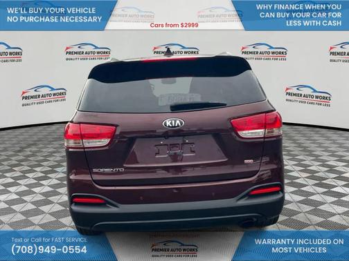 Sangria 2017 Kia Sorento LX