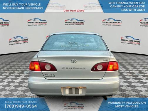 2001 Toyota Corolla LE