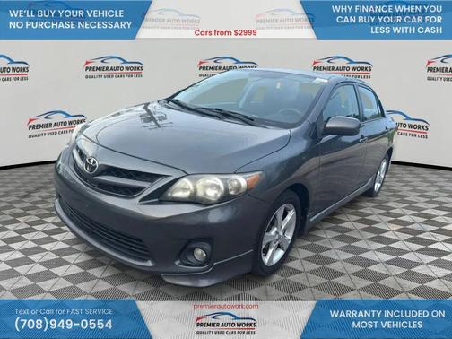 Magnetic Gray Metallic 2011 Toyota Corolla S