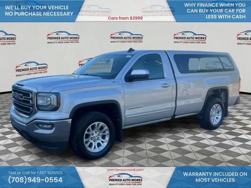Quicksilver Metallic 2017 GMC Sierra 1500 SLE