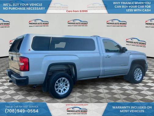 Quicksilver Metallic 2017 GMC Sierra 1500 SLE