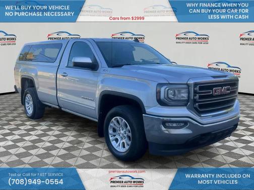 Quicksilver Metallic 2017 GMC Sierra 1500 SLE