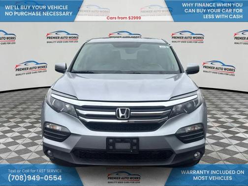 Lunar Silver Metallic 2017 Honda Pilot EX-L