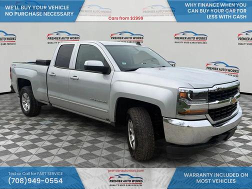 Silver Ice Metallic 2017 Chevrolet Silverado 1500 1LT