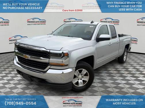 Silver Ice Metallic 2017 Chevrolet Silverado 1500 1LT