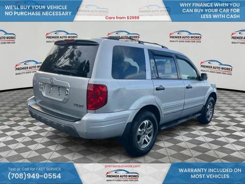 Starlight Silver Metallic 2003 Honda Pilot EX-L