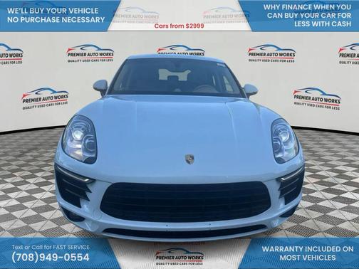 White 2015 Porsche Macan Macan Sport Edition