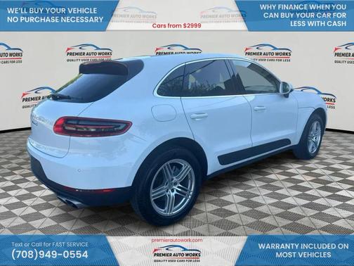 White 2015 Porsche Macan Macan Sport Edition
