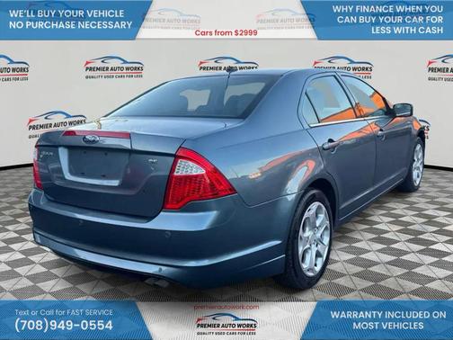 Steel Blue Metallic 2011 Ford Fusion SE