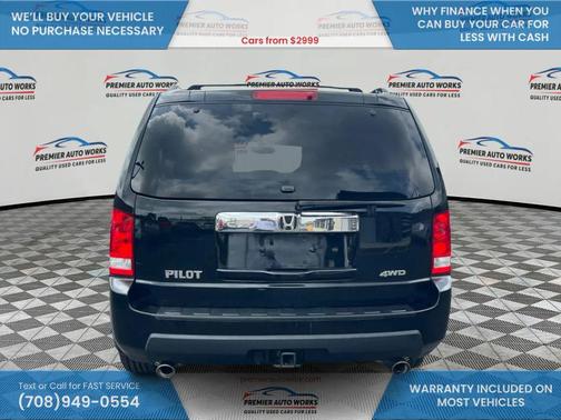 Crystal Black Pearl 2011 Honda Pilot EX-L