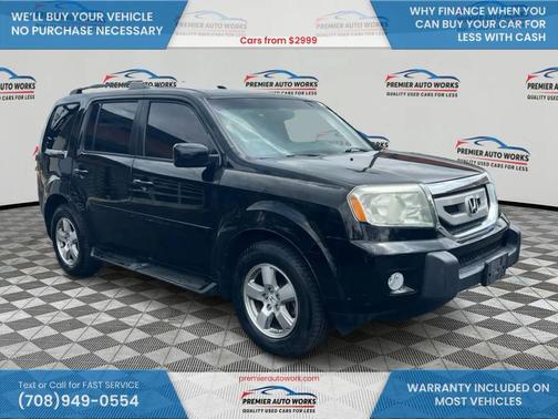 Crystal Black Pearl 2011 Honda Pilot EX-L