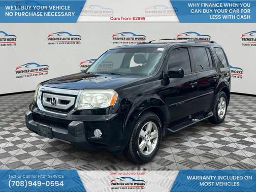 Crystal Black Pearl 2011 Honda Pilot EX-L
