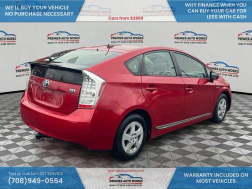 Barcelona Red Metallic 2011 Toyota Prius II