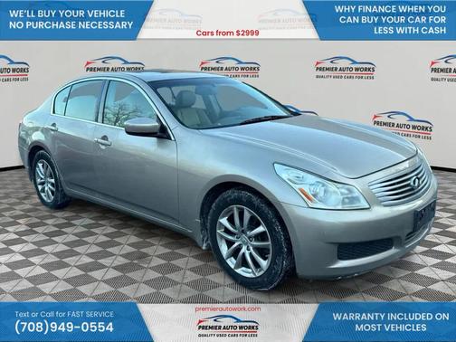 2009 INFINITI G37x Base