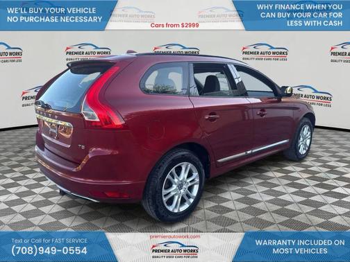 Flamenco Red Metallic 2016 Volvo XC60 T5 Drive-E