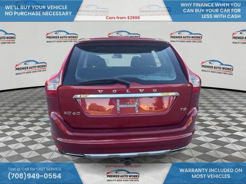 Flamenco Red Metallic 2016 Volvo XC60 T5 Drive-E