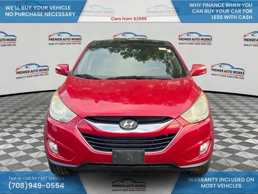 Garnet Red 2012 Hyundai TUCSON Limited