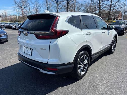 Platinum White Pearl 2022 Honda CR-V AWD EX-L
